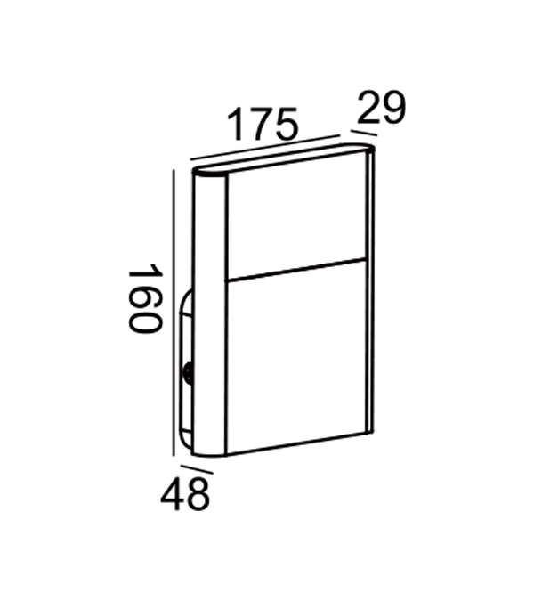 U자형 벽램프 1 HR60753 U자형 벽램프 1 HR60753
