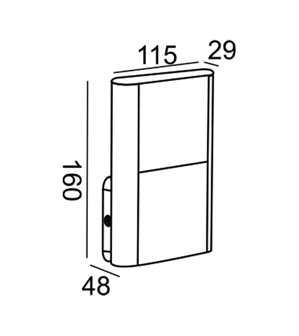 U자형 벽등 2 HR60751 U자형 벽등 2 HR60751