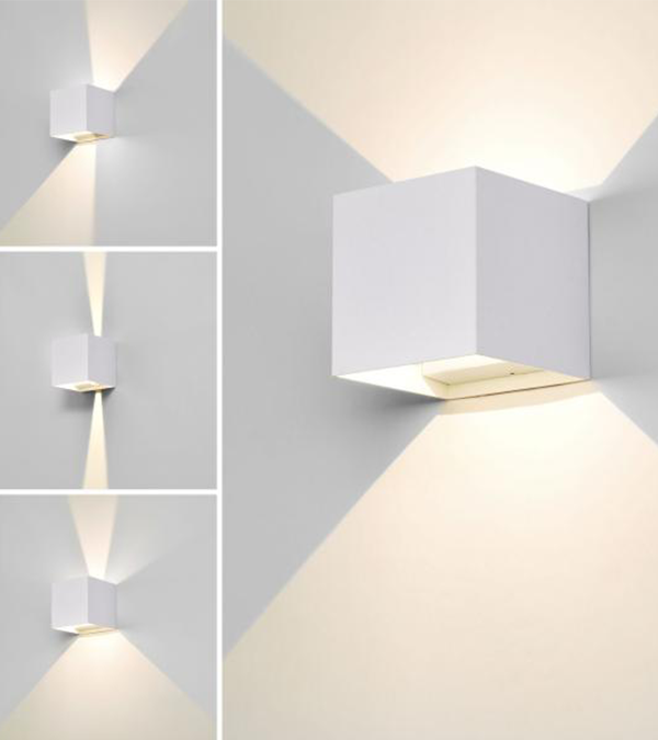 100개 사각 LED 양방향 디밍 벽 램프 HR60432-LED 100개 사각 LED 양방향 디밍 벽 램프 HR60432-LED