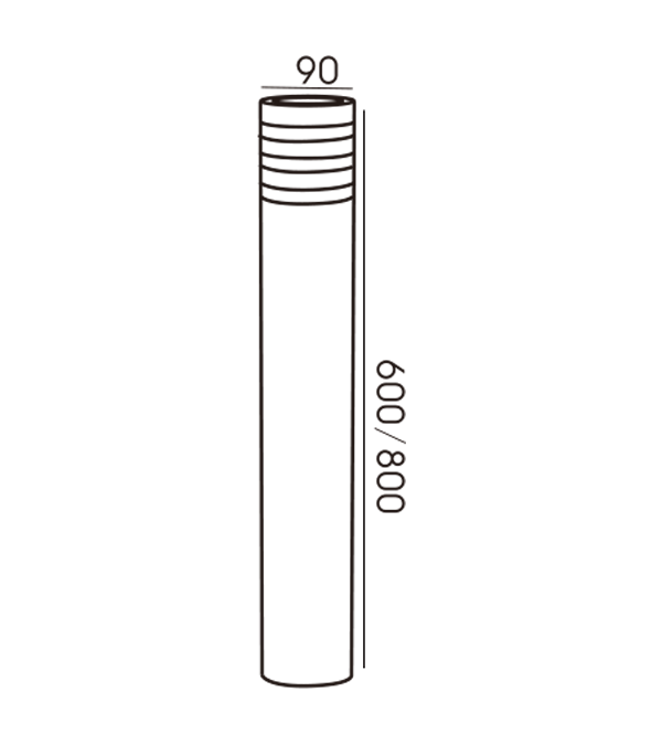 90 원형 3겹 투명 정원 조명 HR60063-800 90 원형 3겹 투명 정원 조명 HR60063-800