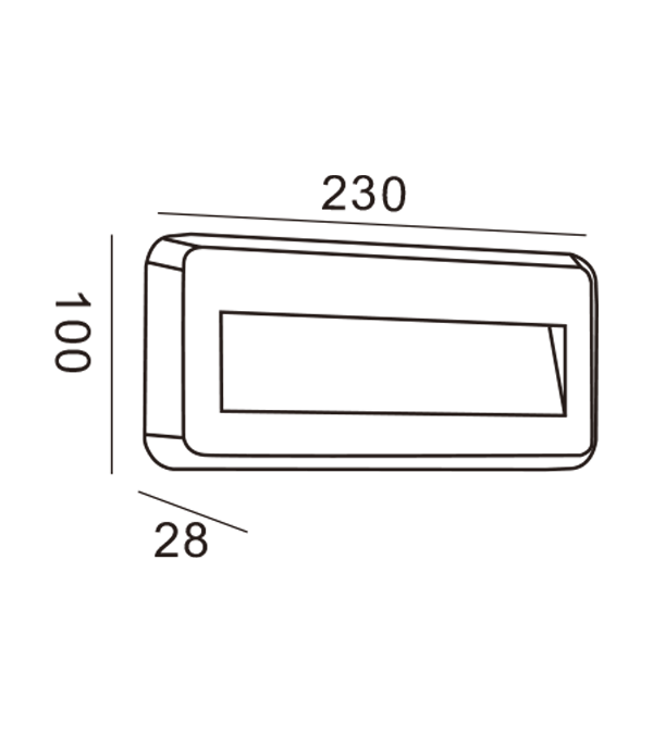 Apple 벽 조명-직사각형 HR20021 Apple 벽 조명-직사각형 HR20021