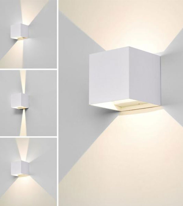 100개 사각 LED 양방향 디밍 벽 램프 HR60432-LED 100개 사각 LED 양방향 디밍 벽 램프 HR60432-LED